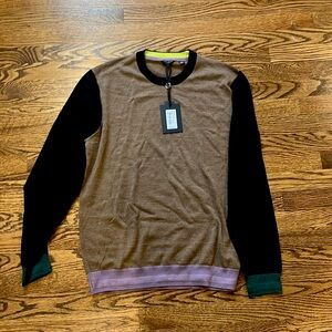 Ted Baker, London color block crewneck
